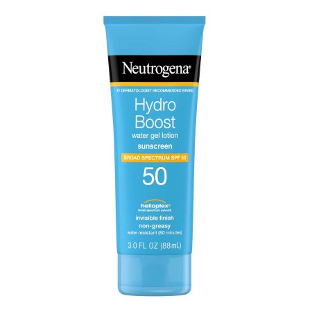 Sunscreen Neutrogena Hydro Boost SPF 30/50 Lotion 3 oz. Tube