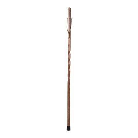 Walking Stick Brazos Twisted Backpacker Wood 55 Inch Height