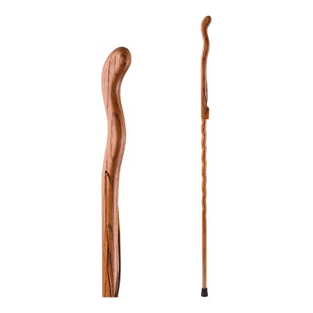 Walking Stick Brazos Twisted Fitness Walker Wood