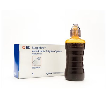 Antimicrobial Wound Lavage BD Surgiphor 450 mL Squeeze Bottle OR Sterile Antimicrobial