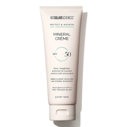 Sunscreen MDSolarSciences Mineral Creme SPF 50 Cream Tube