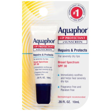 Lip Balm Aquaphor Lip Protectant + Sunscreen .35 oz. Tube