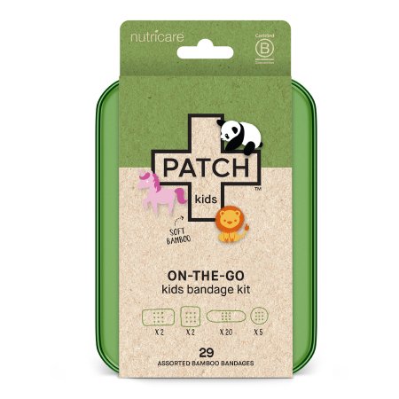 First Aid Kit PATCH Kids On-The-Go Tin Container