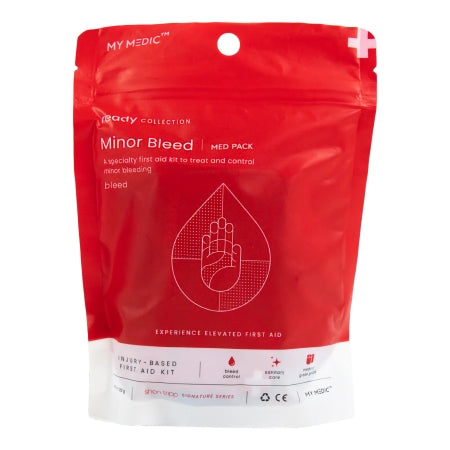 First Aid Medical Pack My Medic Ready Minor Bleed/Burn Med Pack Pouch