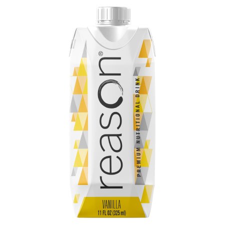 Oral Supplement Reason Vanilla Flavor Liquid 11 oz. Reclosable Carton