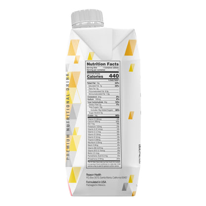 Reason Vanilla Flavor High-Calorie Oral Supplement Liquid 11 oz Carton – Tube or Oral Use