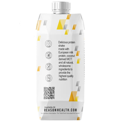 Reason Chocolate Flavor High-Calorie Oral Supplement Liquid 11 oz Carton – Tube or Oral Use