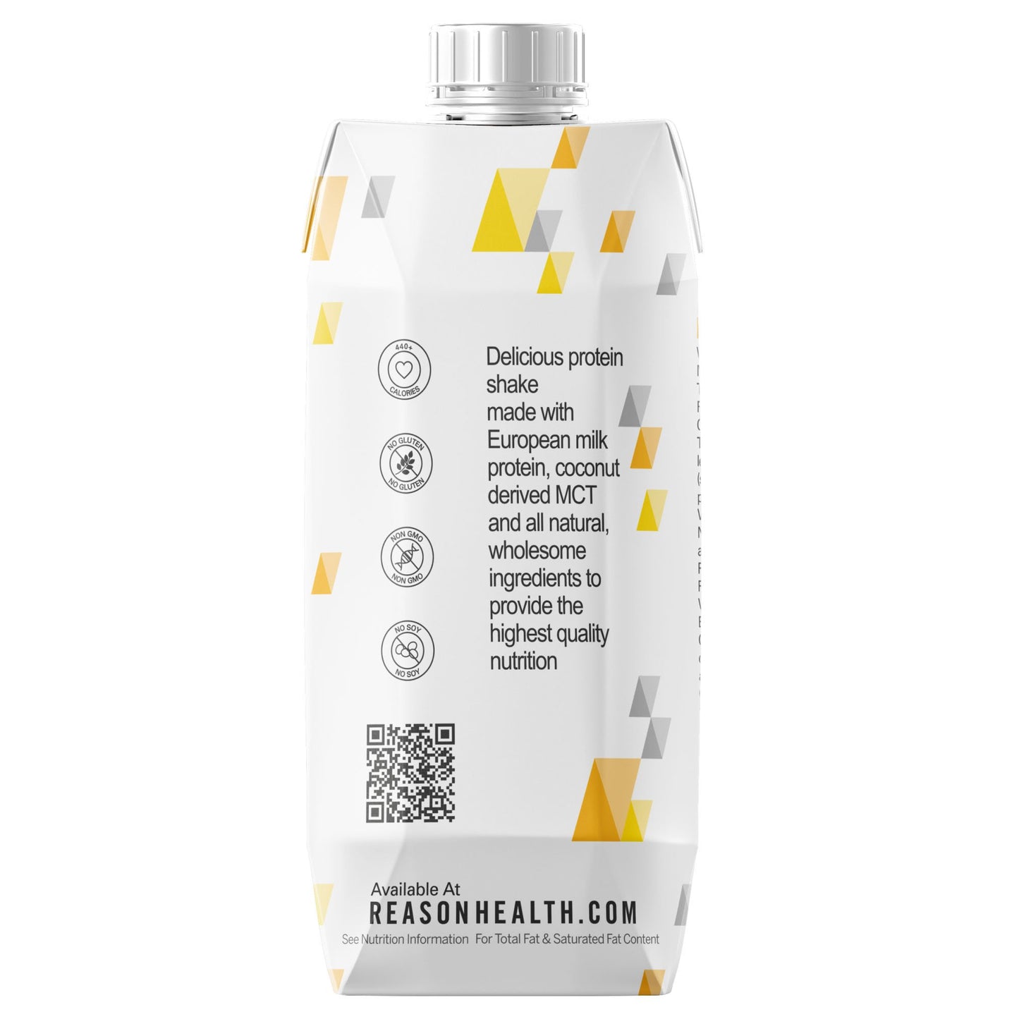 Reason Strawberry Flavor High-Calorie Oral Supplement Liquid 11 oz Carton – Tube or Oral Use