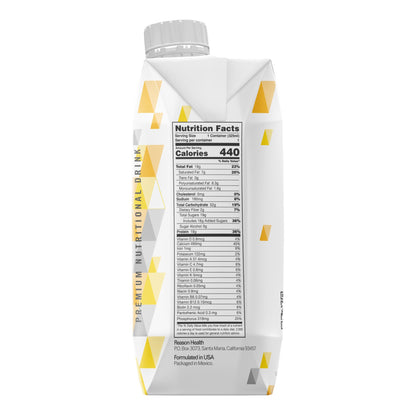 Reason Strawberry Flavor High-Calorie Oral Supplement Liquid 11 oz Carton – Tube or Oral Use