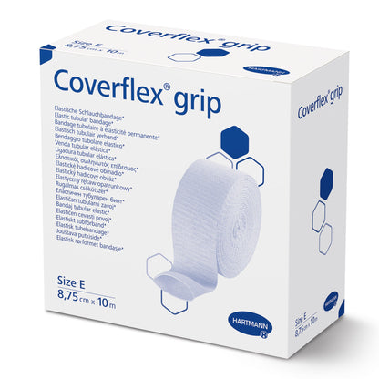 Coverflex Grip Elastic Tubular Support Bandage Size E 3-2/5 Inch x 11 Yard Standard Compression