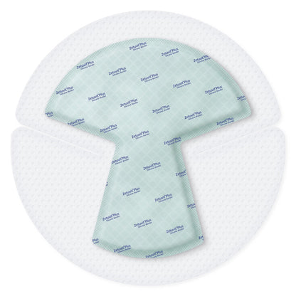 Zetuvit Plus Silicone Border Heel Dressing 10 x 10 Inch Sterile