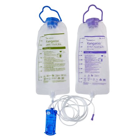 Enteral Feeding Pump Flush Bag Set Kangaroo OMNI