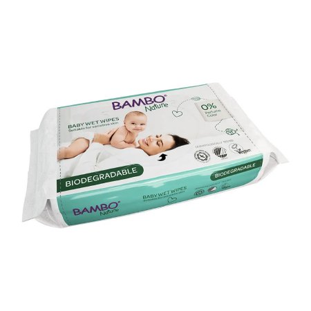 Baby Wipe Bambo Nature Soft Pack Unscented