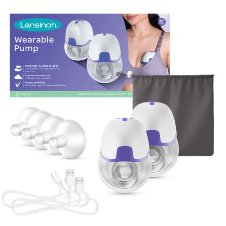 Wearable Double Electric Breast Pump Lansinoh