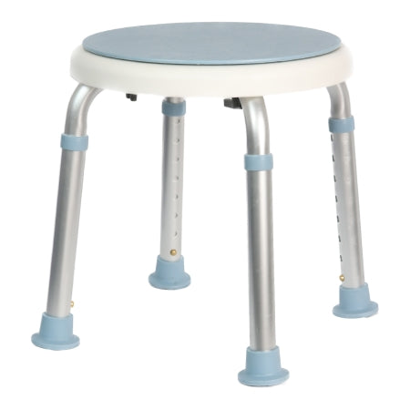Shower Stool MGC Health Without Arms Aluminum Frame Without Backrest 14 Inch Seat Width 300 lbs. Weight Capacity