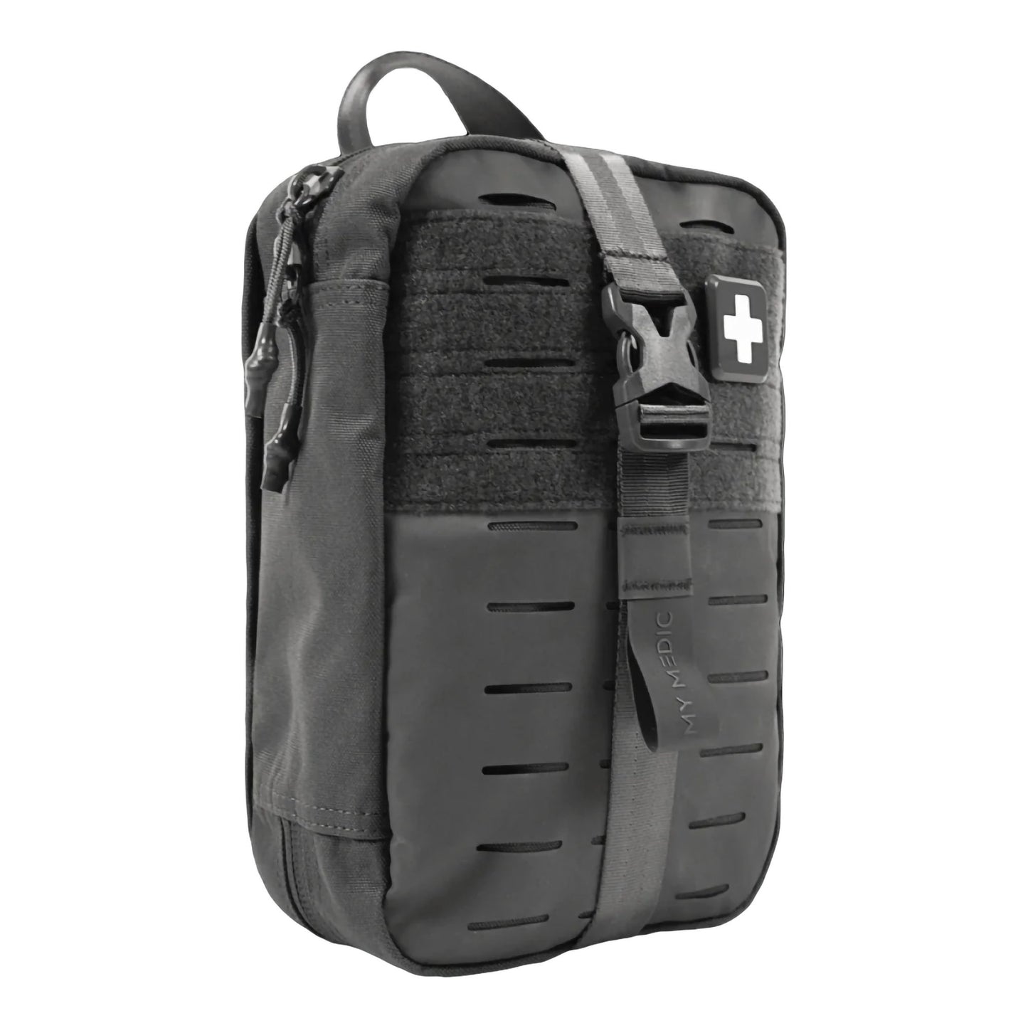 My Medic MYFAK Standard First Aid Kit Gray Nylon Bag with 100+ Emergency Supplies