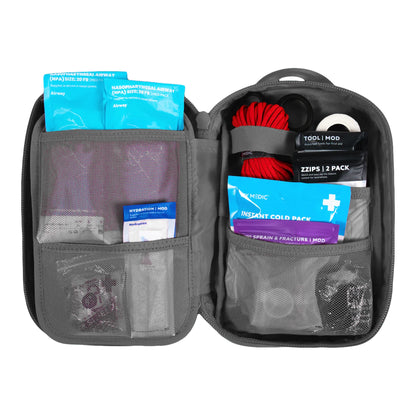 My Medic MYFAK Pro First Aid Kit Gray Nylon Emergency Medical Kit