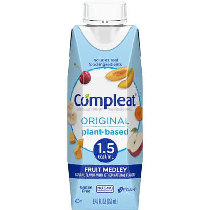 Compleat Original 1.5 Fruit Medley Tube Feeding Formula 250 mL Carton