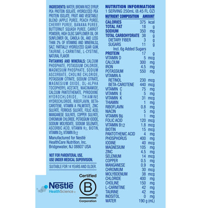 Compleat Original 1.5 Fruit Medley Tube Feeding Formula 250 mL Carton