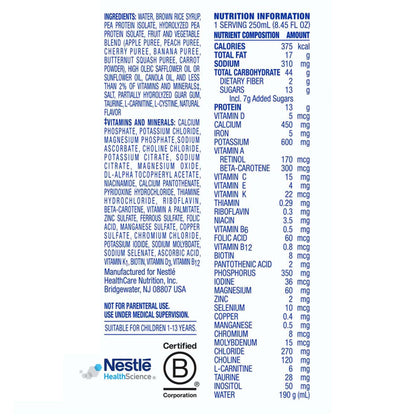 Compleat Original 1.5 Pediatric Tube Feeding Formula Fruit Medley 250 mL Reclosable Carton