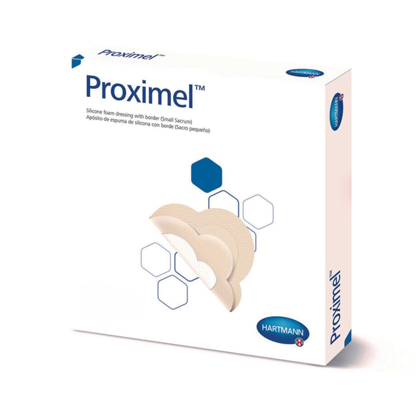 Proximel Silicone Foam Dressing 3 x 3 Inch Sterile Border Dressing