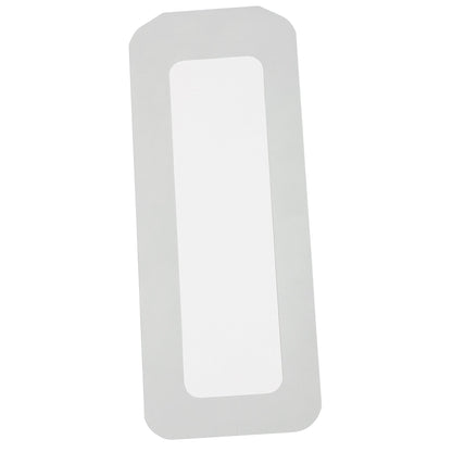 3M Tegaderm Transparent Film Dressing 4 x 10 Inch Sterile Frame Style Dressing with Label