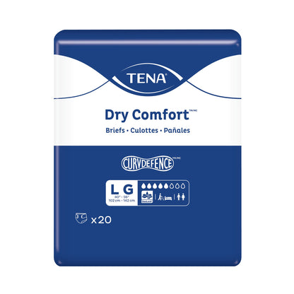 Unisex Adult Incontinence Brief TENA Dry Comfort