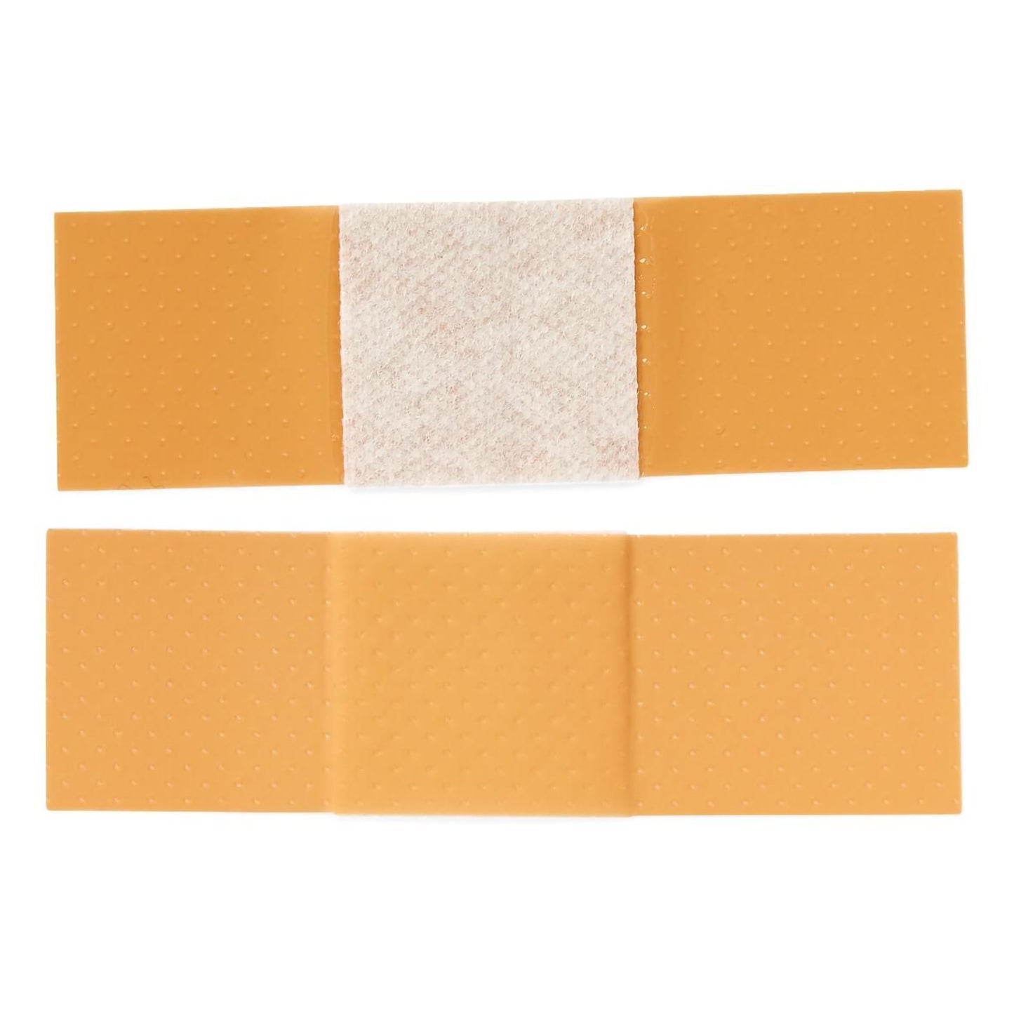 Medline Sterile Plastic Adhesive Strips 1 x 3 Inch Tan Bandages
