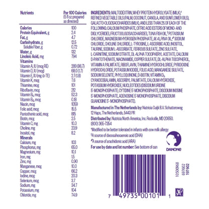 Pepticate Infant Formula Powder 13.2 oz Unflavored for Cow’s Milk Allergy