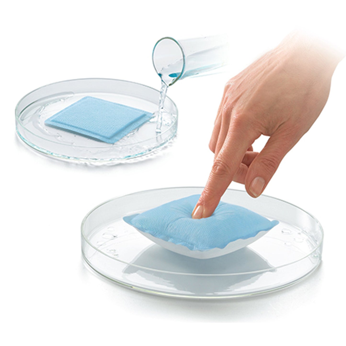 Vliwasorb Super Absorbent Dressing 8 x 12 Inch Rectangle – Sterile High-Capacity Wound Pad