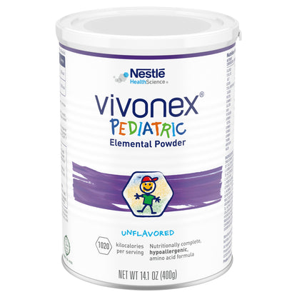 Vivonex Pediatric Amino Acid Oral Supplement Powder Unflavored 400 Gram Can
