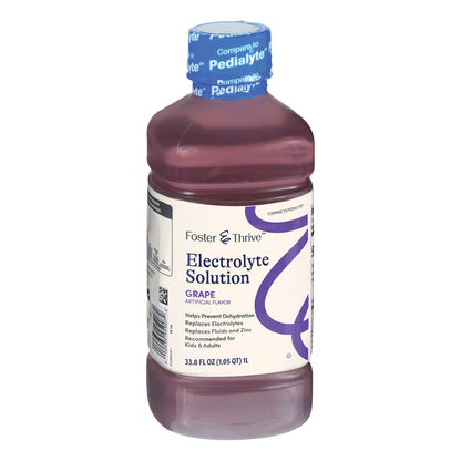 Foster & Thrive Oral Electrolyte Solution 33.8 oz for Kids and Adults