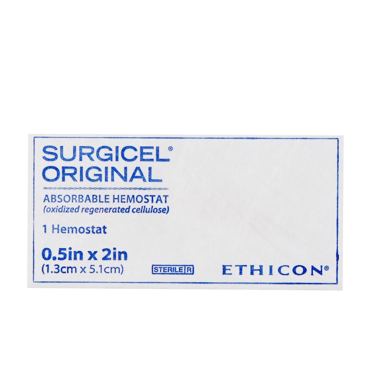 SURGICEL Original Absorbable Hemostatic Dressing 1/2 x 2 Inch Sterile – 12 Count