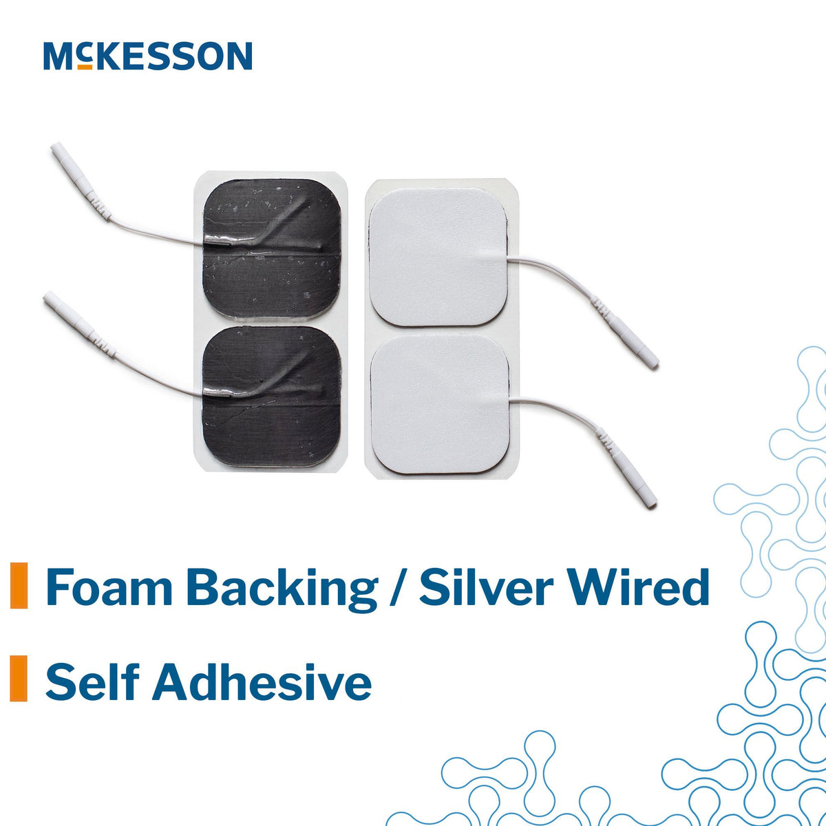 McKesson Electrotherapy Electrode for TENS and EMS Units 2 x 2 Inch
