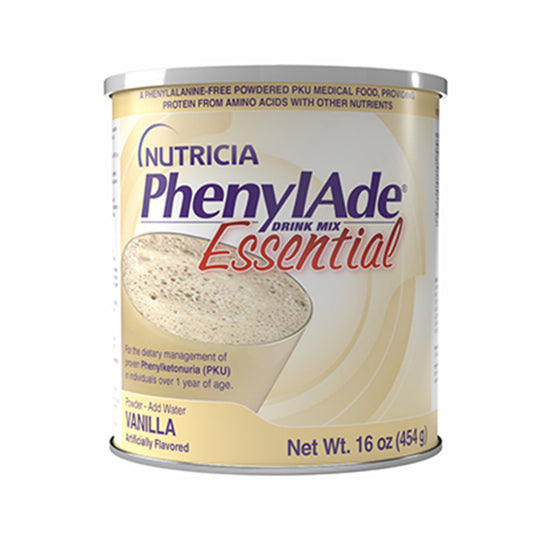 Nutricia PhenylAde Vanilla PKU Oral Supplement Powder 16 oz Canister