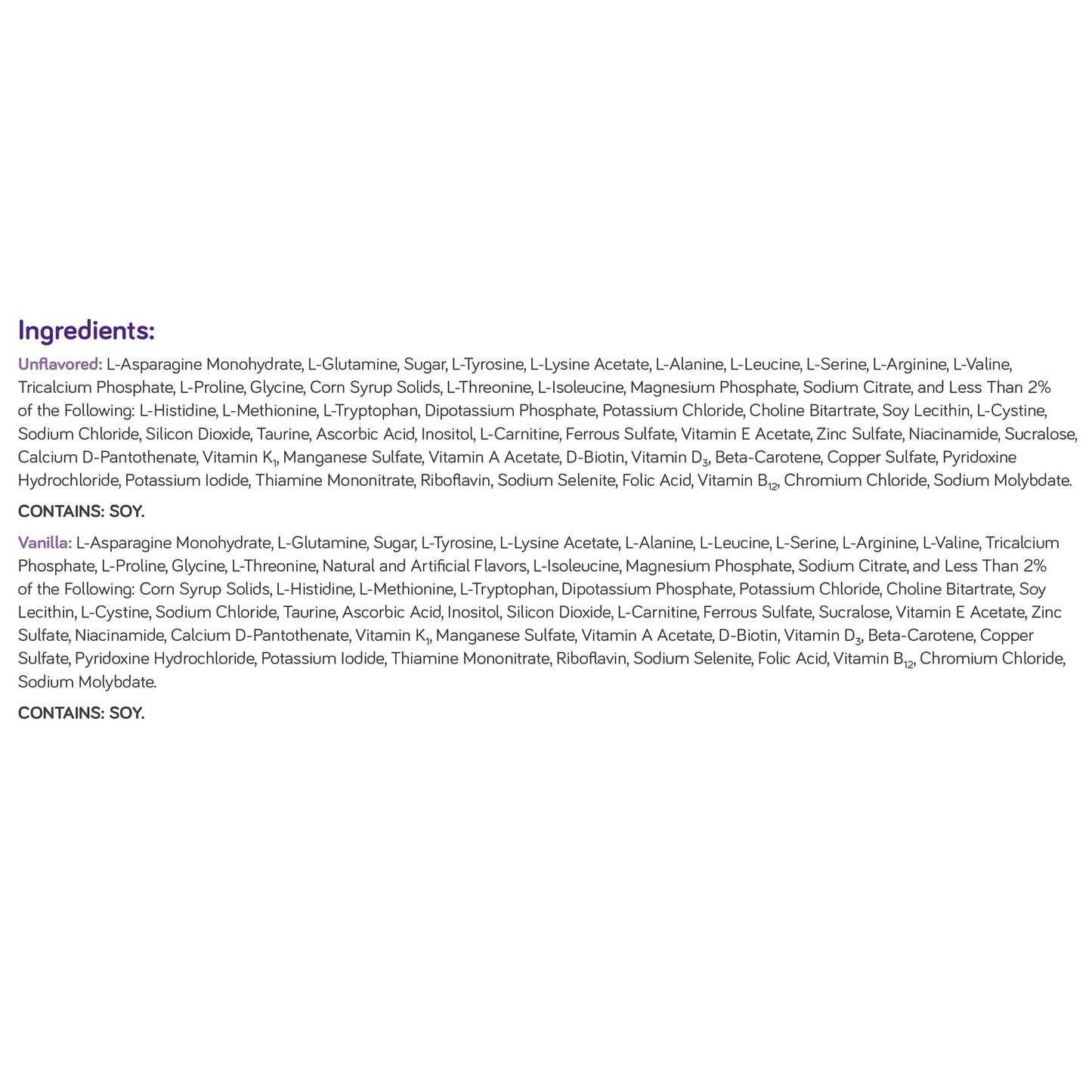 Nutricia PhenylAde 60 Unflavored Oral Supplement Powder 16 oz 454 g Canister