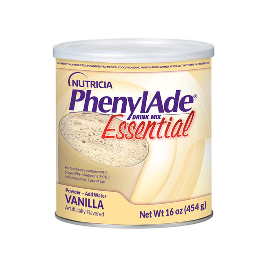 Nutricia PhenylAde 60 Vanilla PKU Oral Supplement Powder 16 oz Canister