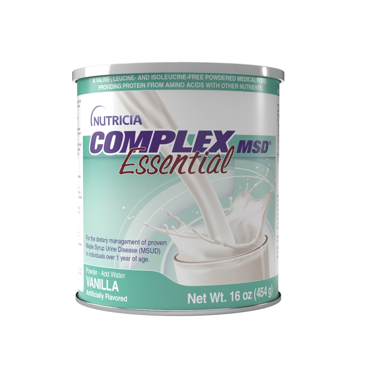 Complex MSD Essential Vanilla Flavor Oral Supplement Powder 16 oz Canister