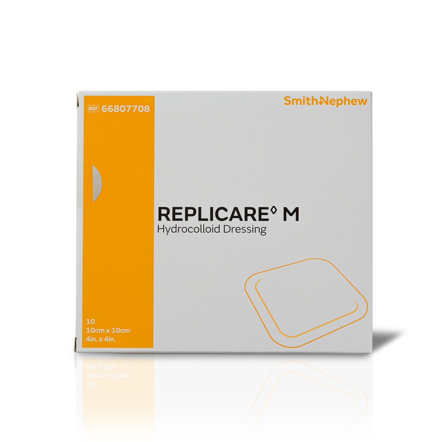 Replicare M Hydrocolloid Dressing with Film Backing 4 x 4 Inch, Sterile – Square Waterproof Dressing