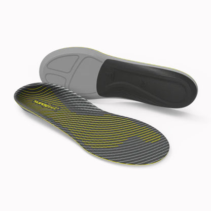 Superfeet Run Support High Arch Orthotic Insole Green – Junior 2.5–4 / Women 4.5–6