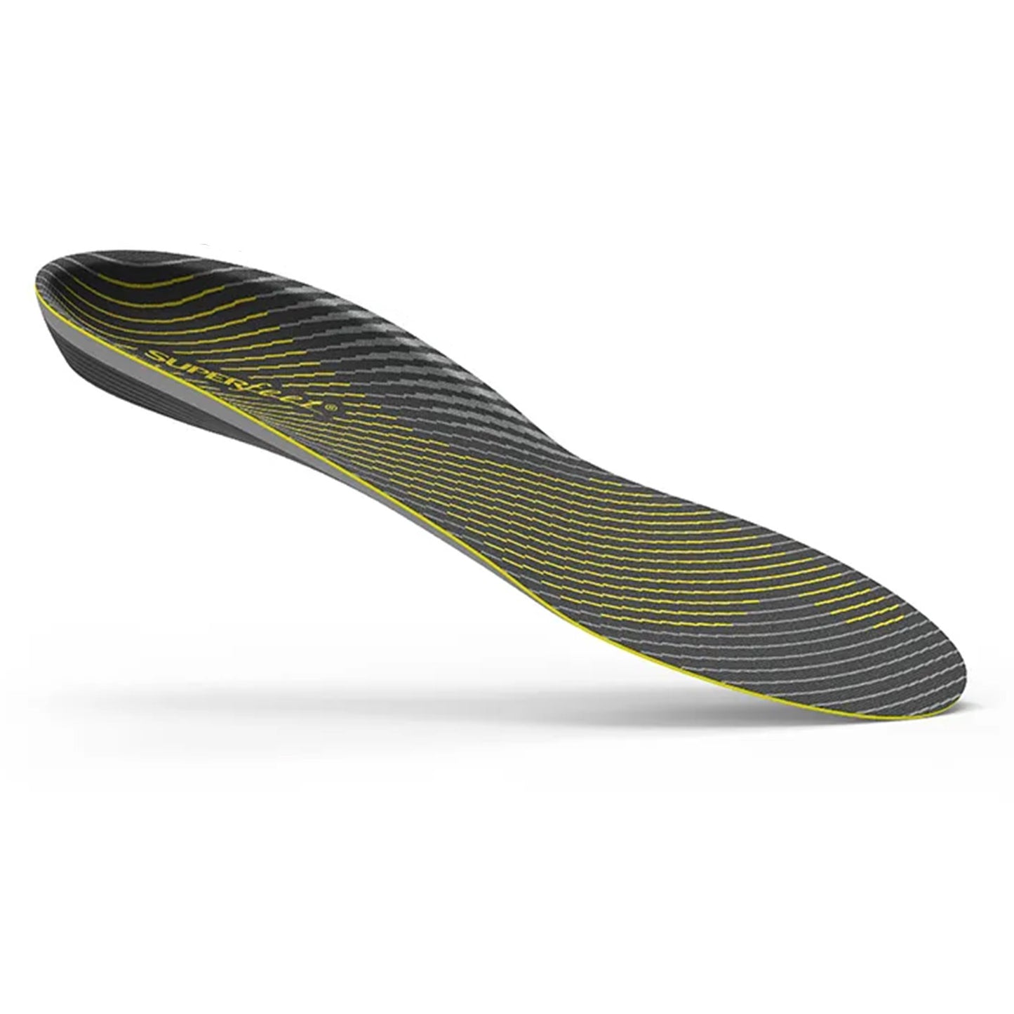 Superfeet Run Support High Arch Orthotic Insole Green – Junior 2.5–4 / Women 4.5–6