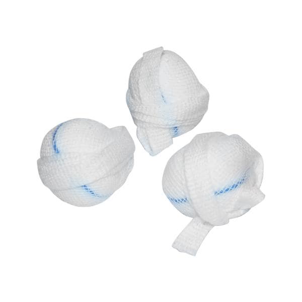 American White Cross Surgical Tonsil Sponge 1 Inch Diameter NonSterile