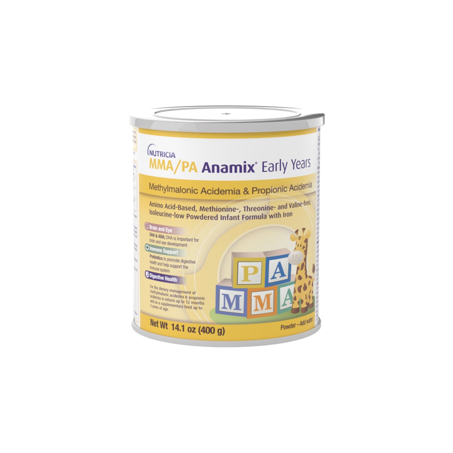 MMA/PA Anamix Early Years Infant Formula 14.1 oz Unflavored Powder – Specialized Metabolic Nutrition