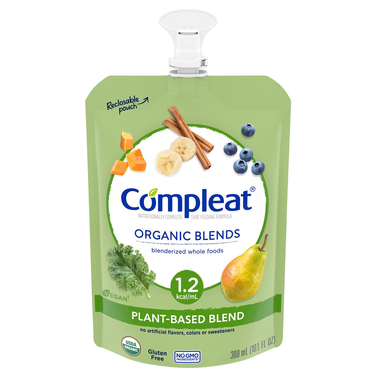 Compleat Organic Blends Plant Based Tube Feeding Formula 10.1 oz Pouch