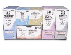 Sutures with Needles