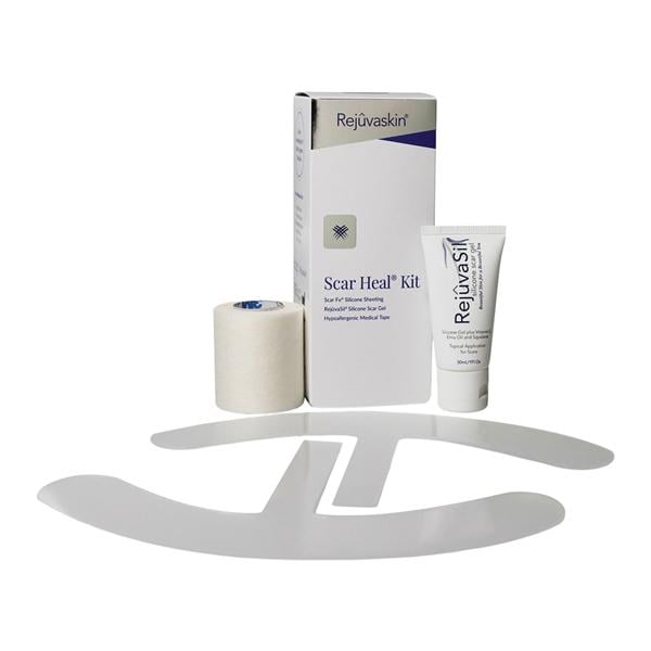 ScarHeal Breast Scar Therapy Kit Anchor Silicone Sheets with Gel 1 oz