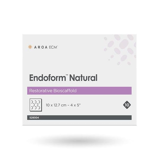 Endoform Natural High Flow Collagen Dressing with ECM 4 x 5 Inch Sterile