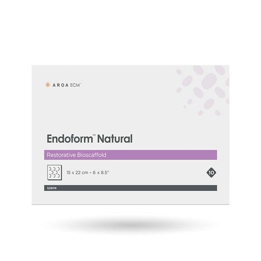 Endoform Natural High Flow Collagen Dressing with ECM 6 x 8-1/2 Inch Sterile