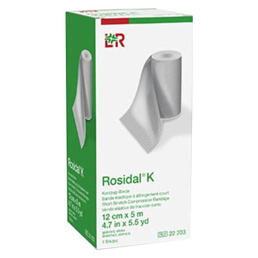 Rosidal K Short Compression Bandage 4.7 Inch x 5.5 Yard High Compression