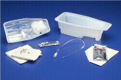 Intermittent Catheter Tray Curity™ Open System / Urethral 14 Fr. Without Balloon Vinyl